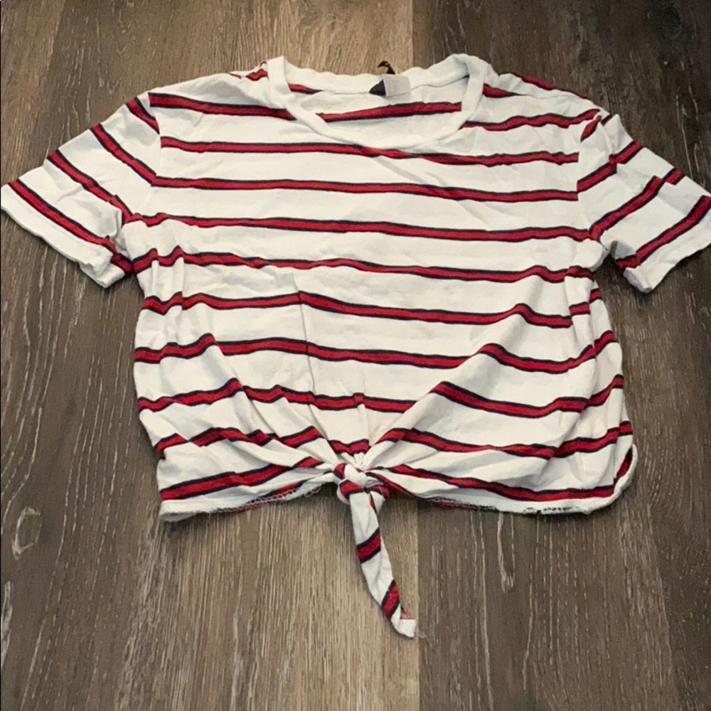 Cute red croptop